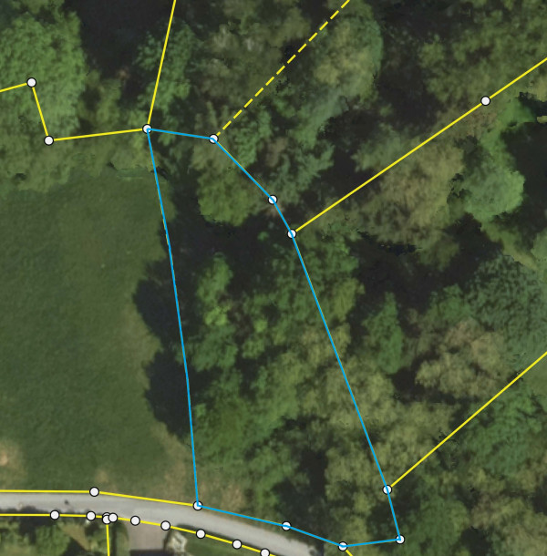 Verkauft! 1330 m² Landwi.fl. (derz. Wald) und 750 m² Gemeindeholz (Laubwald, Nadelwald) Pleinting