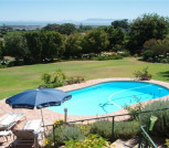 Garten, Pool und Meerblick zum Tafelberg