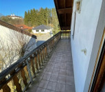 Balkon mit Blick zum Kloster Schweiklberg