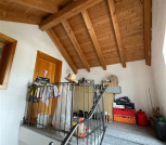 Treppenhaus DG Sichtdachstuhl